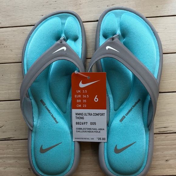 Nike Shoes - NWT Nike Ultra Comfort Thong Flip Flops